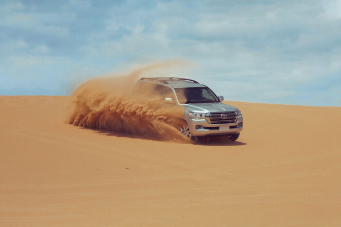 Morning Desert Safari by Private Land Cruiser