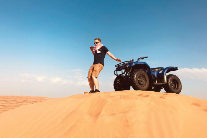 Morning Desert Safari with Quad Bike