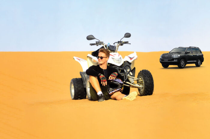 Evening Desert Safari with Quad Bike