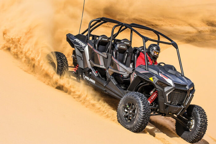 Dune Buggy Ride in Red Sand Desert